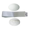 Nylon polyester blend antiskid white suitable elastic band webbing strap