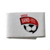 White custom logo armband soccer elastic band