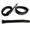 Colorful black functional hook loop high strength buckle strap