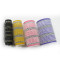 Cute colorful  unique soft magic tape plastic rolling hair roller