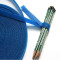 Durable Protection  releasable reusable black blue hook loop unitape