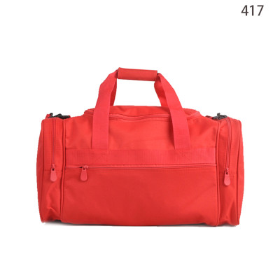 Shoulder Tote 600D Red Foldable Fancy Design Best Travel Duffel Bag