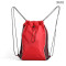 Eco-Friendly Mesh Pocket Drawstring Gym Backpack Bag
