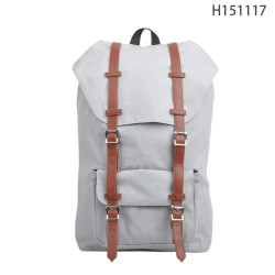 Meistverkauft Beige Koreanischer Stiel Mädchen Rucksack aus Leinen Großhandel