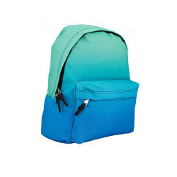 Blauer Klassischer Laptop Rucksack in voller Farbe für junge Herren in voller Farbe