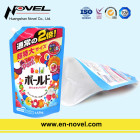 Stand Up Bag/Pouch with Spout for Laundry Detergent Packaging