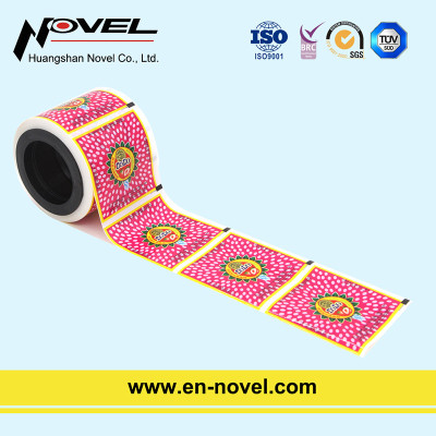Plastic Color-Printing Candy Twist Film for Candy/Lollipop Wrapper