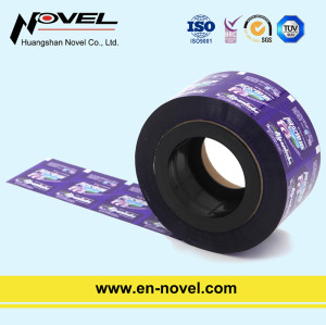 Plastic Color-Printing Sachet Roll Film for Candy Packaging
