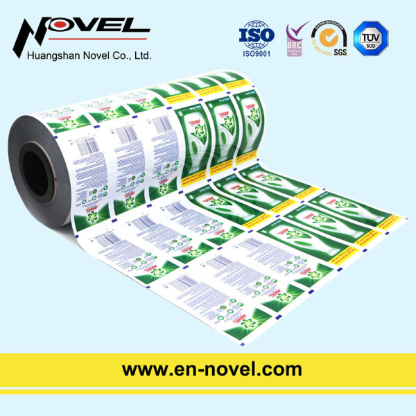 Plastic Color-Printing Sachet Roll Film for Liquid Detergent/Daily Chemical Gift Pack