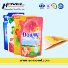 Stand Up Shaped Pouch with Spout for Fabric Softener/Liquid Detergent