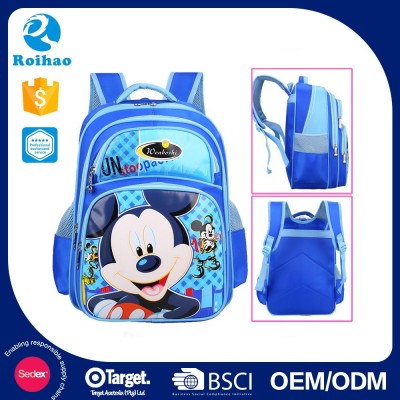 2016 Durable Make Your Own Design Custom Tag Summer Fashion Polyester Kids Backpack Export School Bags