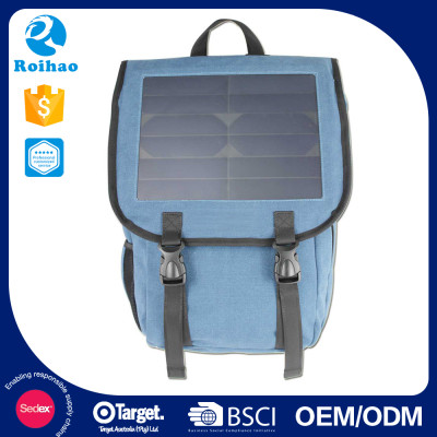 Manufacturer Customized Design School Bag With Solar