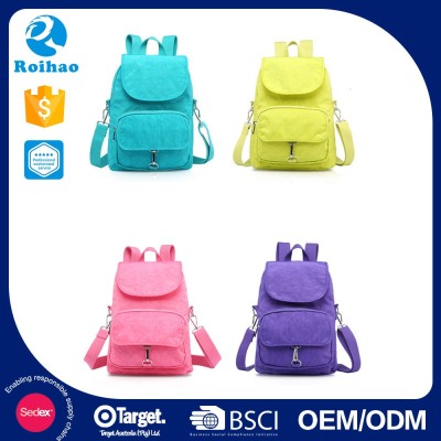 2016 Hot Sell Clearance Goods Fancy Design Custom Tag Environmental Shool Bag Backpack