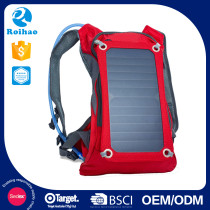 2016 Roihao latest biking hydration solar backpack with 2L water bladder bag