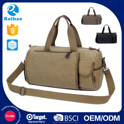 Supplier 2015 Top Sale Customized Cool Canvas Travel Bag