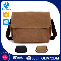 Roihao augur canvas bags chest pack messenger bag khaki, single shoulder bag men