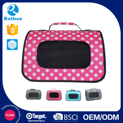 Roihao 2016 factory price high quality travel dog carrier bag