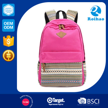 Manufacturer New Coming School Bag Canvas