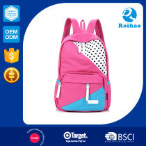 Quality Guaranteed Lowest Cost School Canvas Backpack