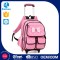 Red Newest Products Quality Assured School Bags With Trolley