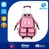 2015 Hot Selling Comfy Cute Girls School Backpack With Wheels