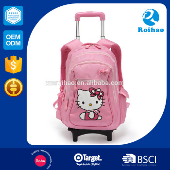 Cost Effective 2015Promotional Customized Design Cartoon Kids Travel Trolley Bag