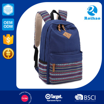 Full Color 2015 Newest Canvas Printing Backpack