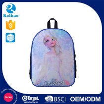 Full Color 2016 Frozen School Bag Cartoon School Backpack Bags