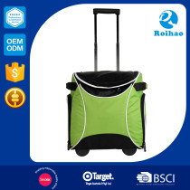 Wholesale 2015 Latest High Standard Foldable Cooler Bag With Wheels