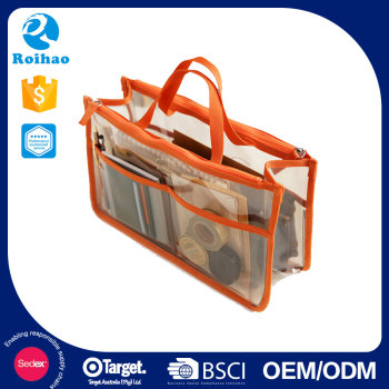 Hot Sell Promotional Are Available Formal Pvc Cosmetic Tote Bag