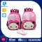 Roihao hot cartoon shaped cute canvas 2015 school bag with lovely design