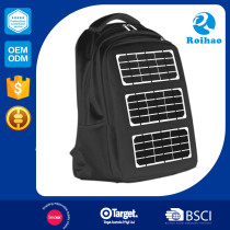 Manufacturer Grab Your Own Design Solar Charge Backpack