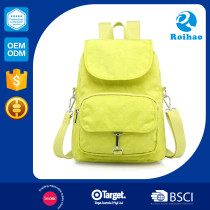 Best-Selling Luxurious Yellow Green Student Backpack