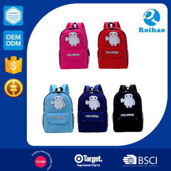 Various Colors & Designs Available 2015 Newest Universal Simple School Bag Design For Girls