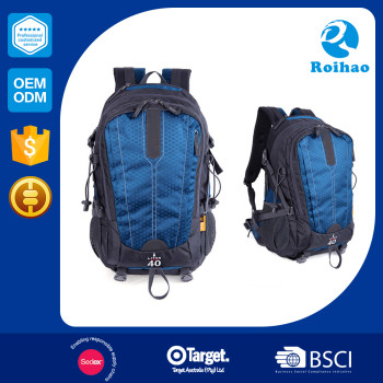 Exceptional Quality Original Design Blue 600D Sport Back Pack