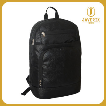 Javerix Supplier Newest Imitation Leather Fashion Backpack Brands Logo, Day Backpack