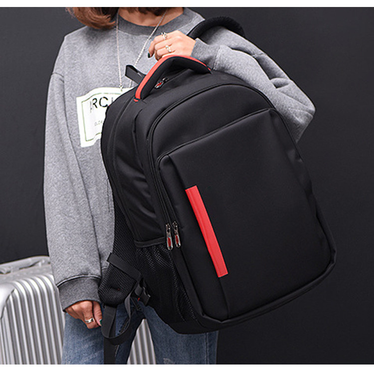 2017 hot sale nylon customized business waterproof laptop backpack