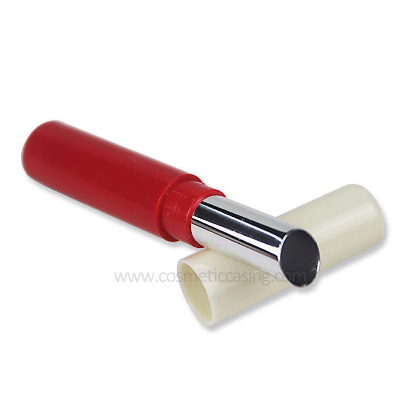 plastic lipstick tube, lipstick container