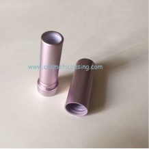 Silver lipstick tube Aluminium lipstick containers cosmetics type lipstick case