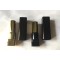 Cosmetics type Gold black lipstick tube square empty lipstick container