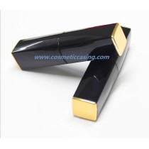 Luxury lipstick tube black Empty lipstick container for Cosmetics