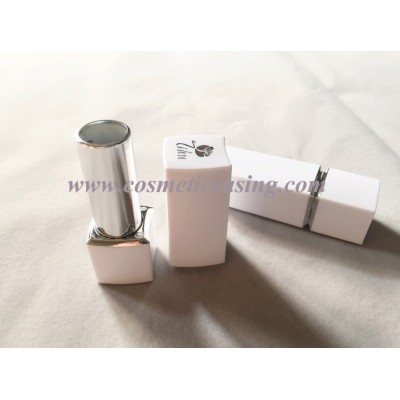 Square empty Lipstick tube plastic lipstick container for cosmetics