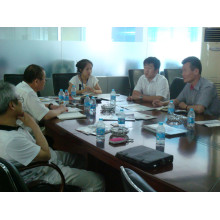 A meeting with clients from HK