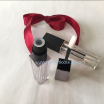 Square Lip gloss tube empty lip gloss container lip gloss case for cosmetics packaging