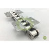 Stainless steel roller chains with attachment