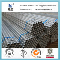 ASTM A53 grb galvanized steel pipes for greenhouse