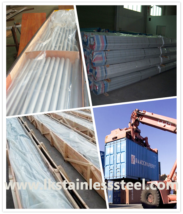 LK Stainless Steel pipe packing and delivery