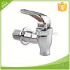 Galvanized silver plastic tap
