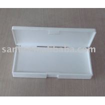 Rectangle PP plastic box in whtie color