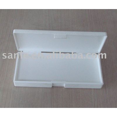 Rectangle PP plastic box in whtie color